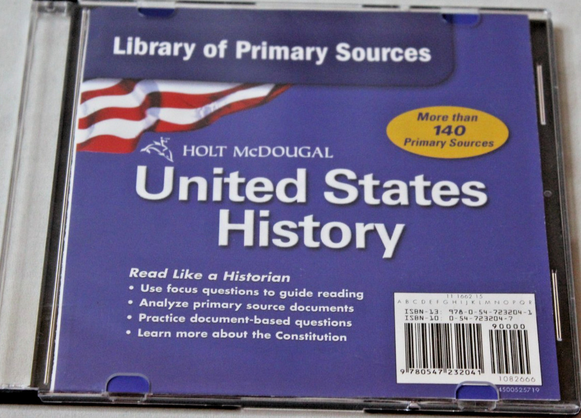Holt McDougal United States History Social Studies Teacher&rsquo;s Resource Kit Set