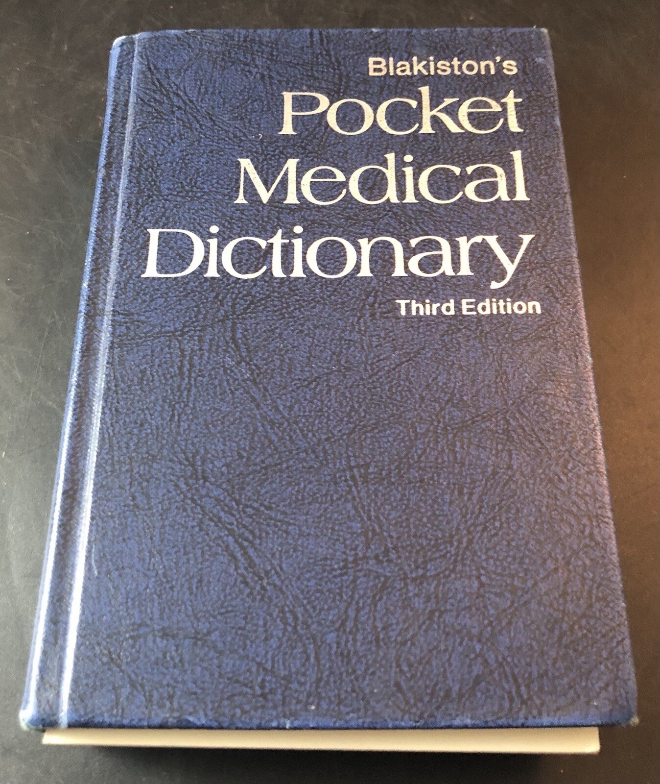 Blakiston s pocket medical dictionary Third edition hardcover Vg3