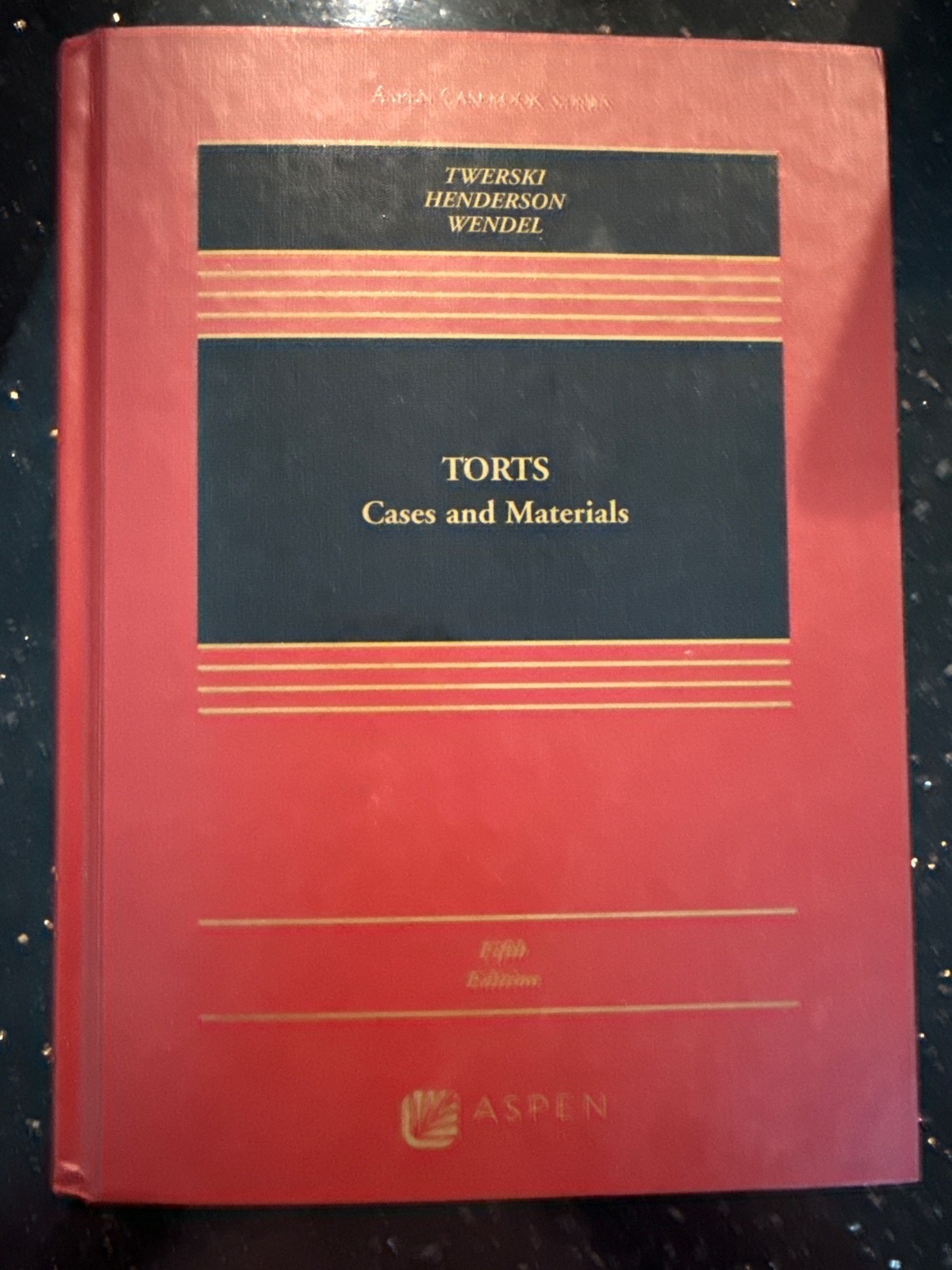 Torts: Cases and Materials