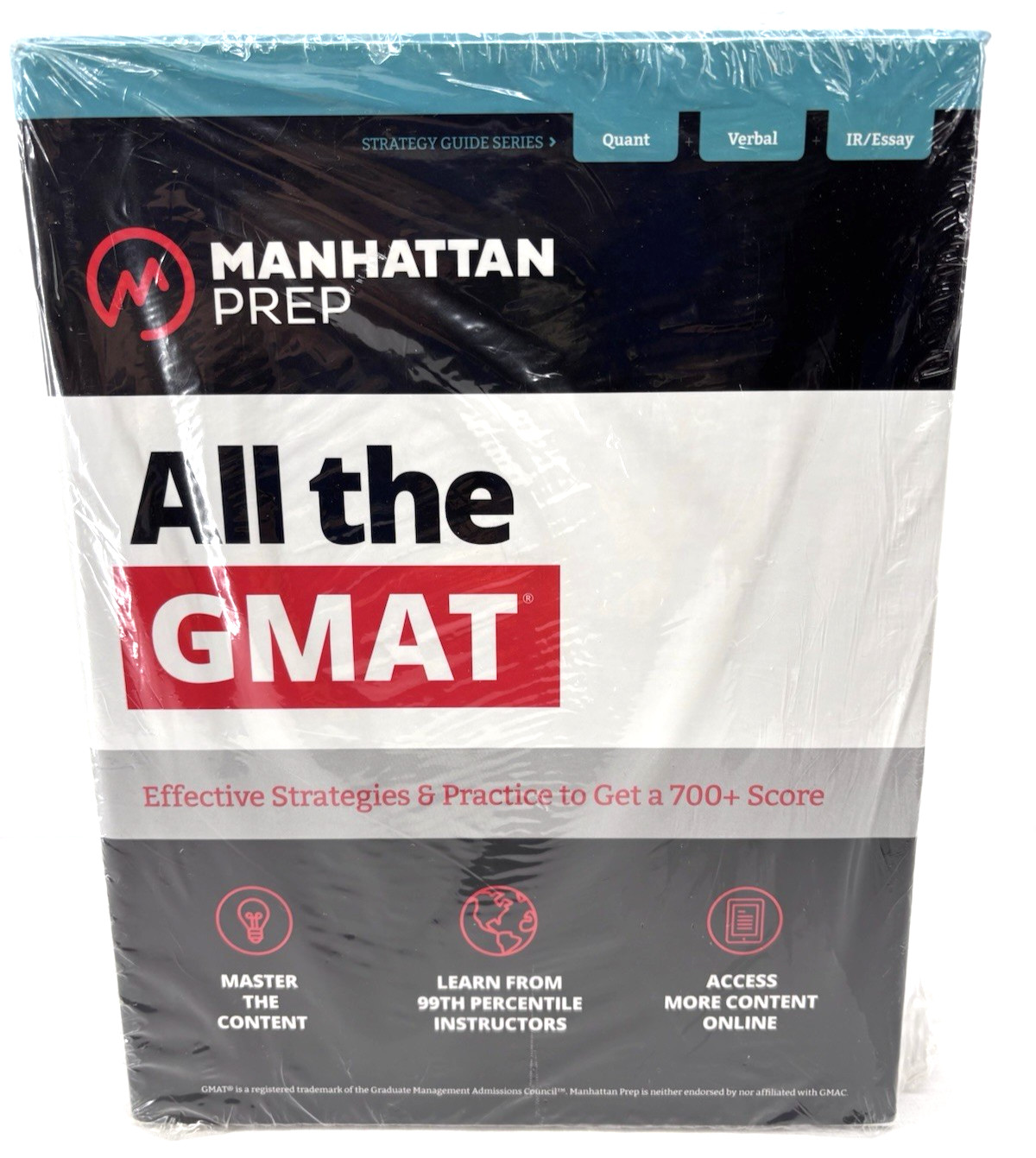 Manhattan Prep All The GMAT Strategy Guide Series (Quant, Verbal, IR/Essay) New