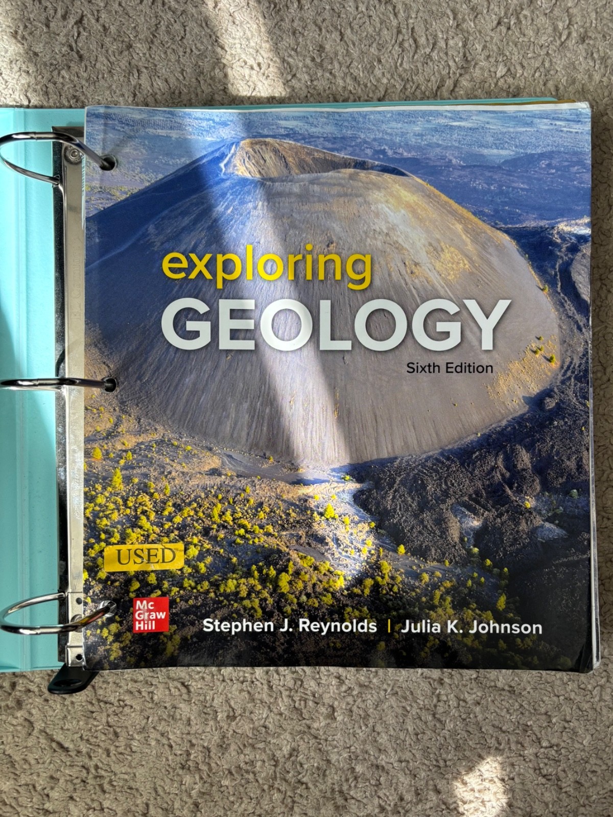 Exploring Geology Sixth Edition Loose-leaf textbook by McGraw Hill
