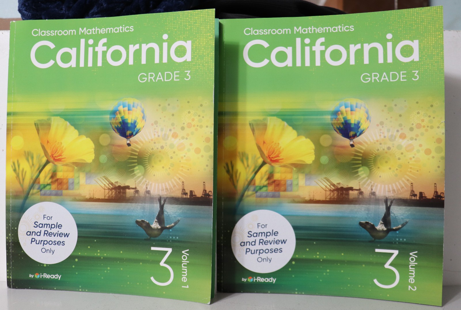 i-Ready Classroom Mathematics California Grade 3 Student Edition Volume 1 & 2