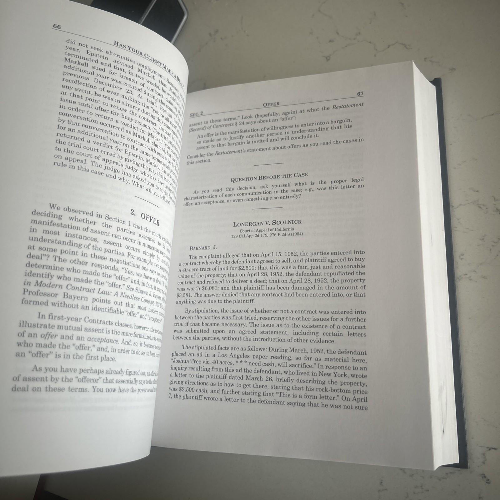 Contracts: Making And Doing Deals. Sixth Edition. By David Epstein.