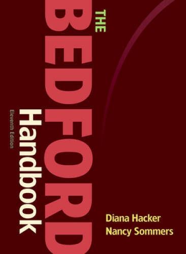 The Bedford Handbook – Paperback By Hacker, Diana – GOOD