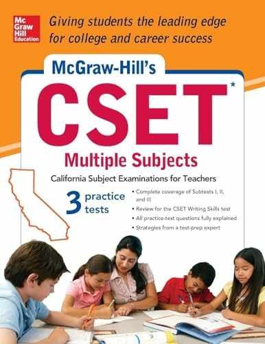 McGraw-Hill’s CSET Multiple Subjects: – Paperback, by Knable Cynthia – Very Good