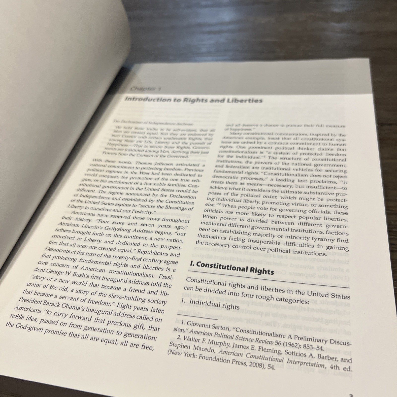 American Constitutionalism: Volume II: Rights & Liberties by Gillman