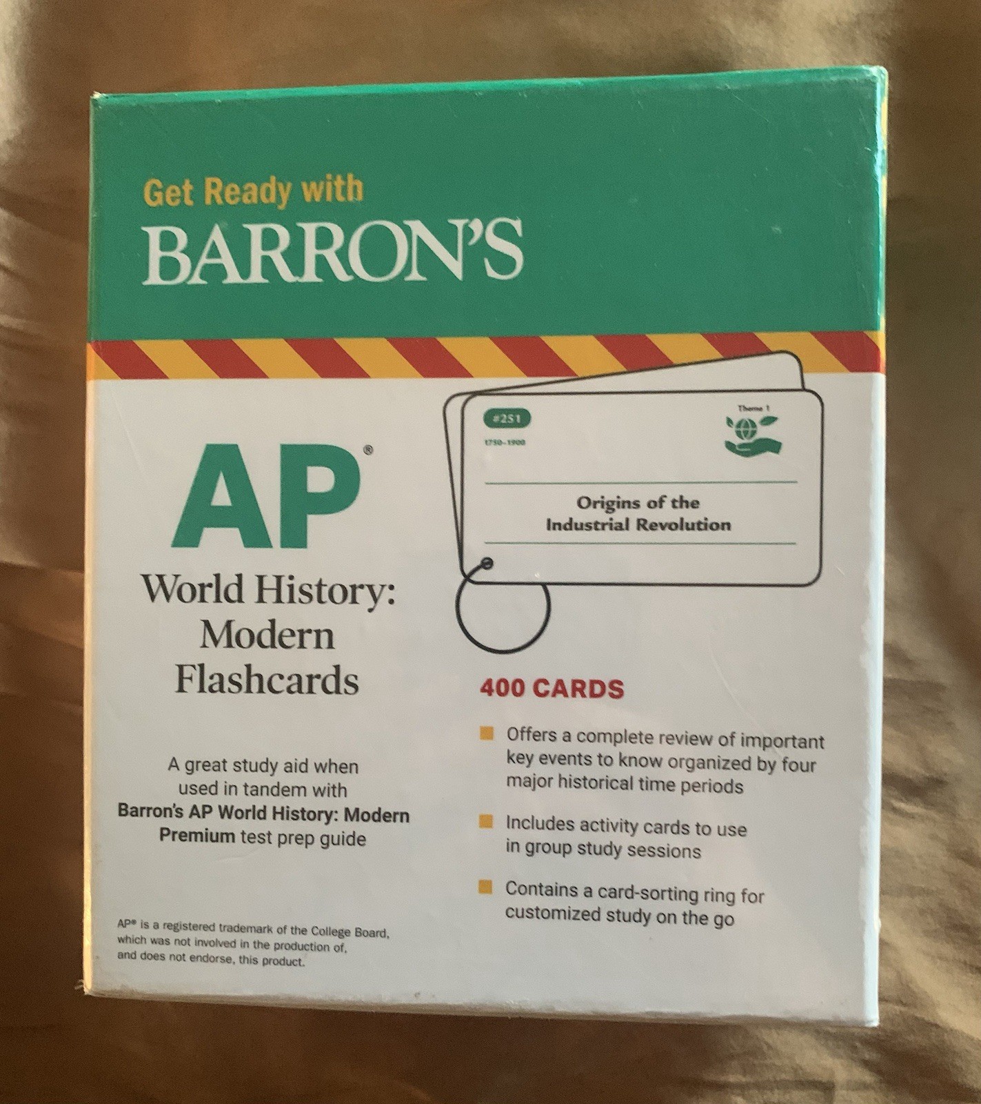 Barron’s Ap Ser.: AP World History: Modern Flashcards by Kate Caporusso SEALED