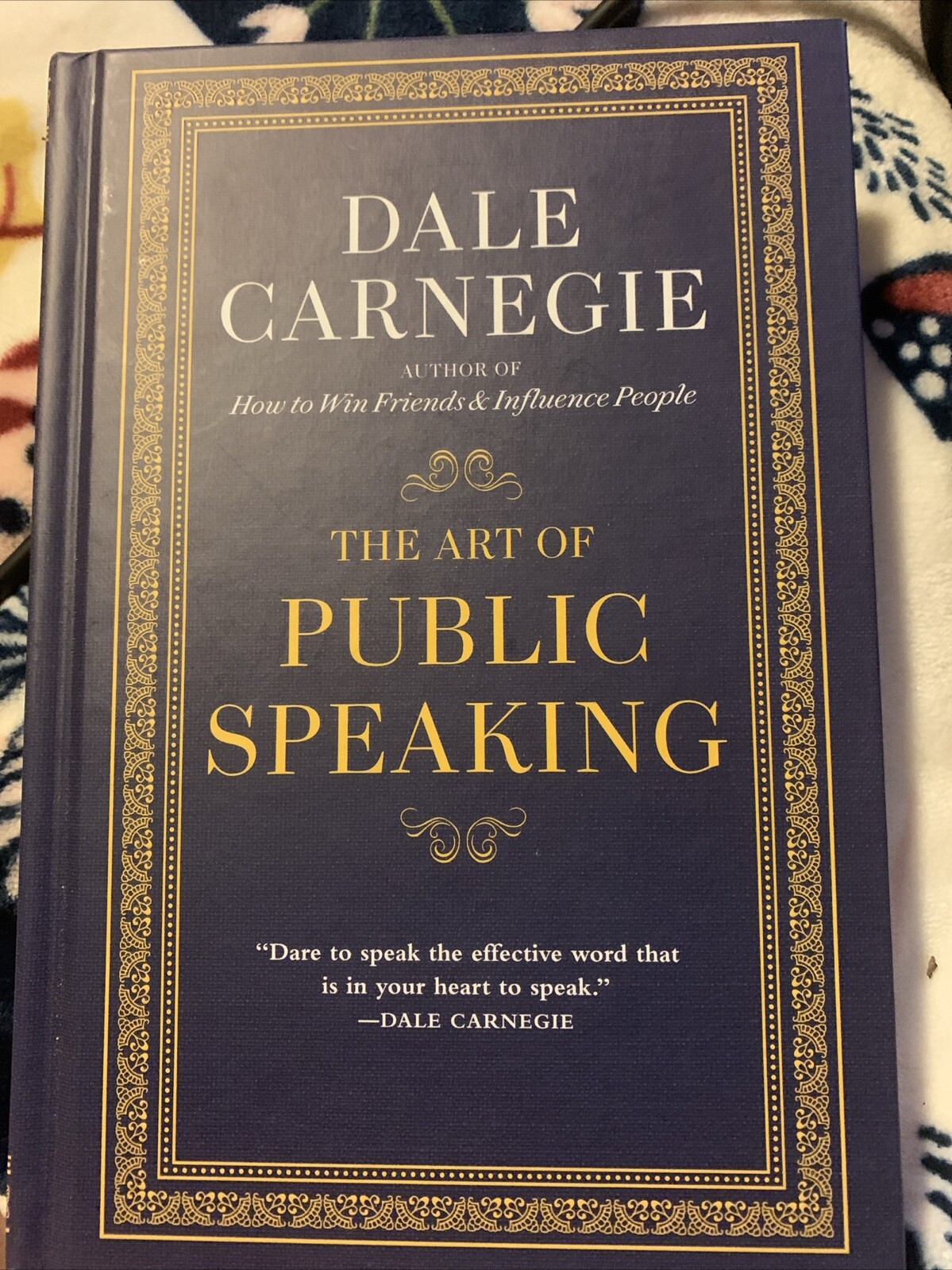 The Art Of Public Speaking Hardcover