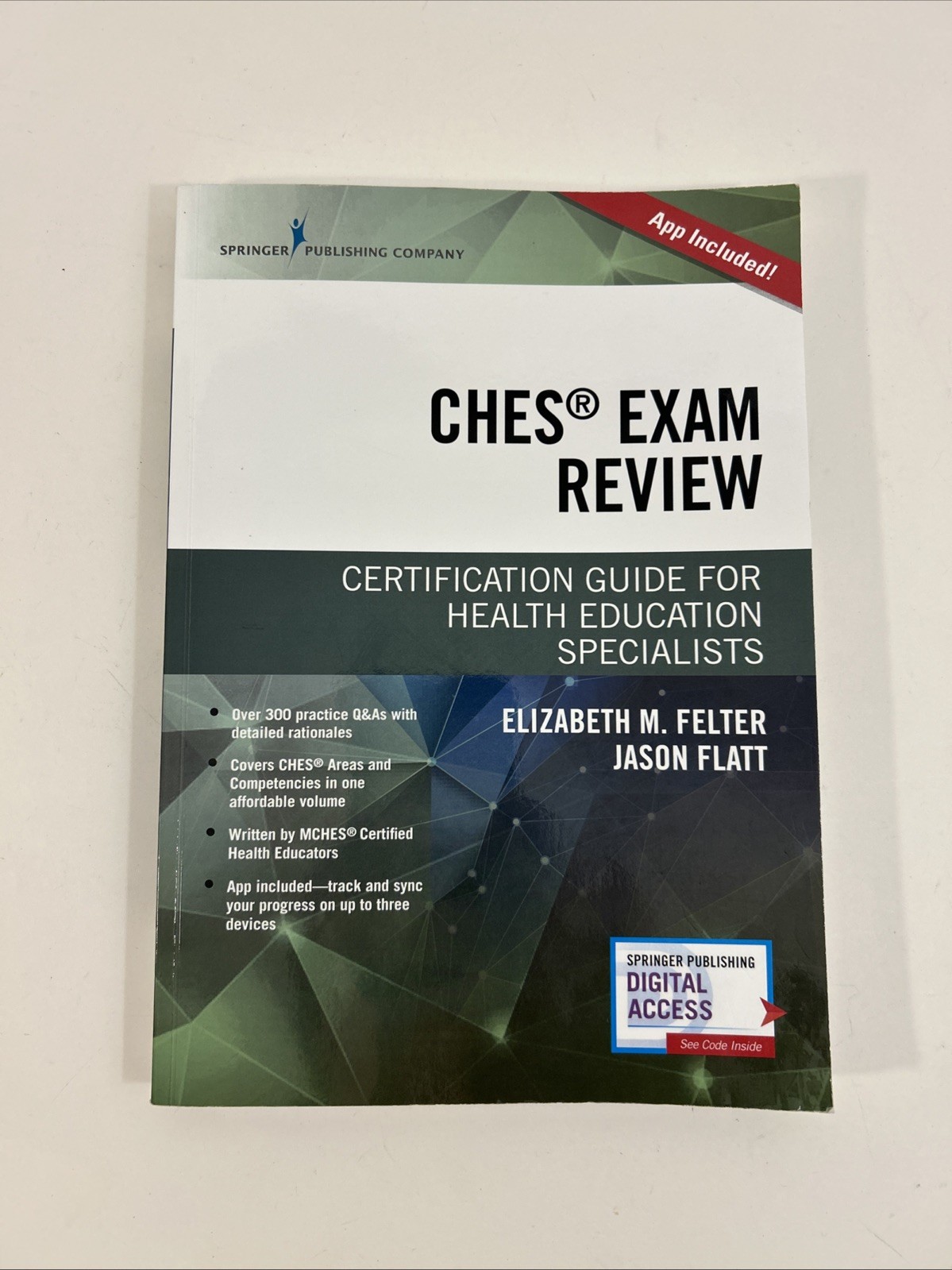 CHES EXAM REVIEW CERTIFICATION GUIDE FOR HEALTH EDUCATION SPECIALIST BOOK