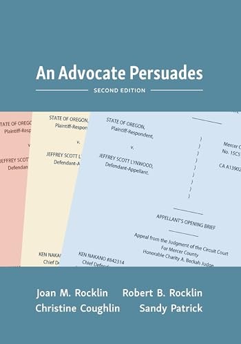 AN ADVOCATE PERSUADES BY Christine Coughlin PAPERBACK **ACCEPTABLE**