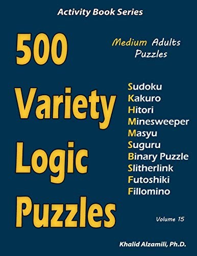 500 Variety Logic Puzzles 500 – GOOD