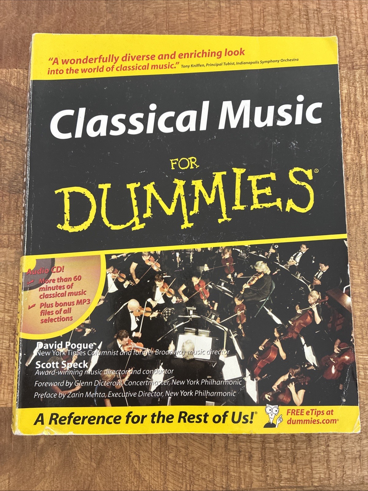 Classical Music for Dummies Paperback David Pogue 1st Edition 1997