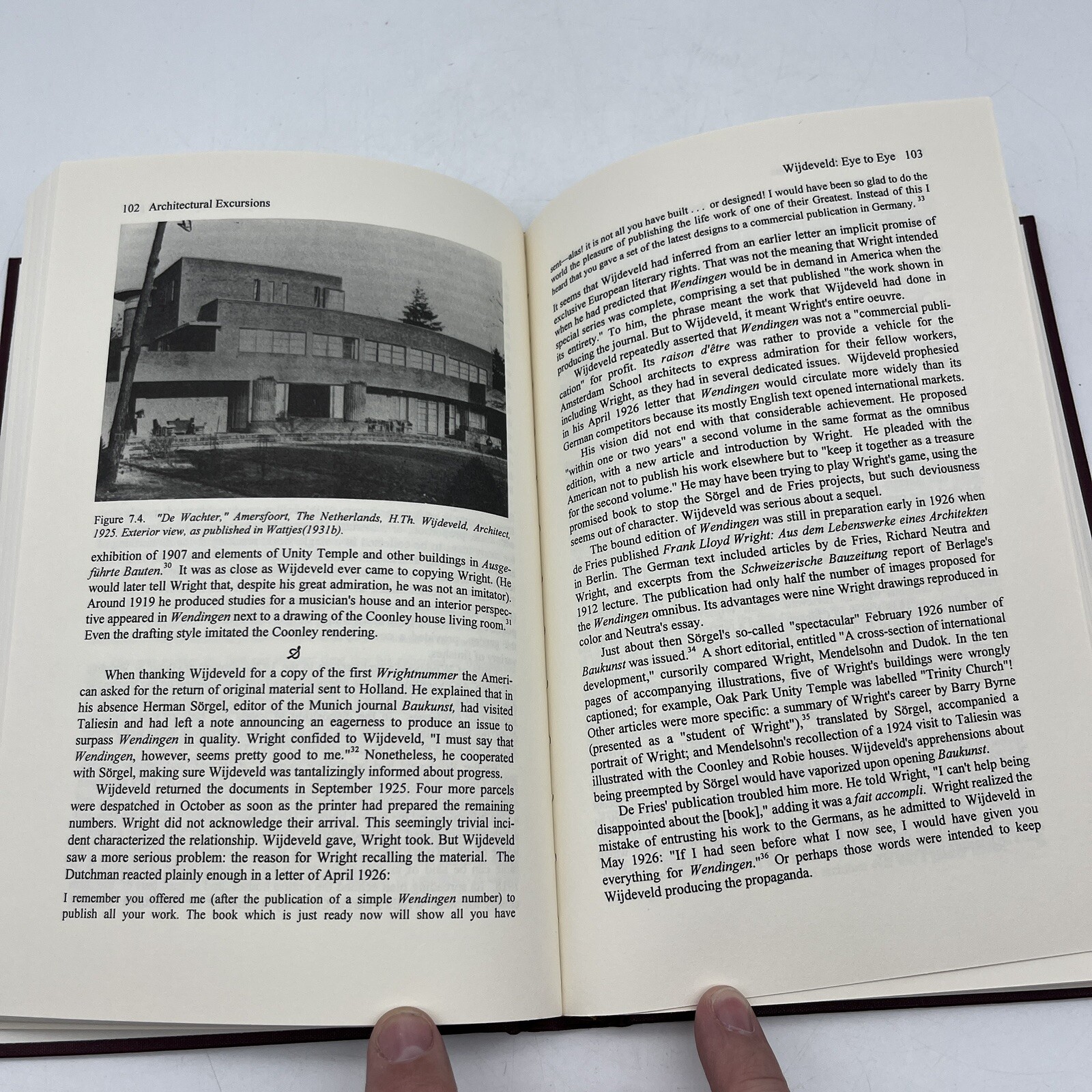 Architectural Excursions: Frank Lloyd Wright, Holland and Europe by Donald Langm