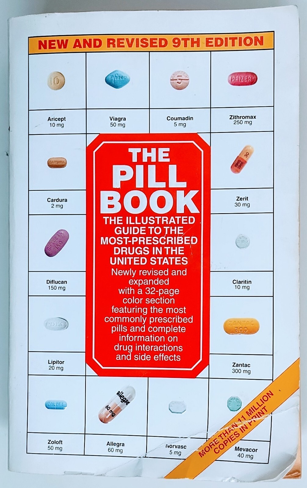 « The Pill Book: New and Revised 9th Edition » By Harold M. Silverman – 2000 GC PB