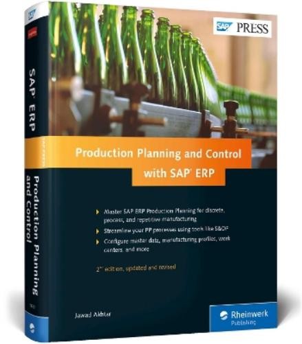 Jawad Akhtar Production Planning and Control with SAP ERP (Hardback) (UK IMPORT)