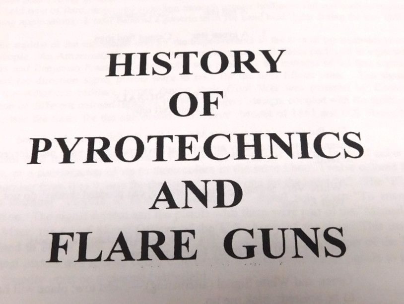 Flare Guns and Signal Pistols 2001 by Robert M. Gaynor Jr – Signed
