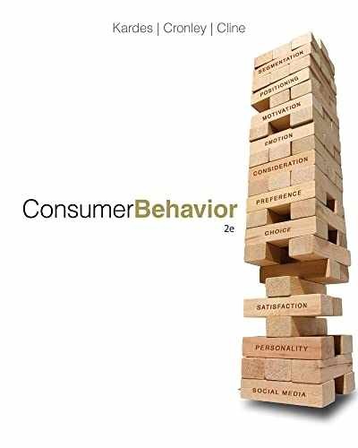 Consumer Behavior – Hardcover, by Kardes Frank; Cronley Maria; – Acceptable