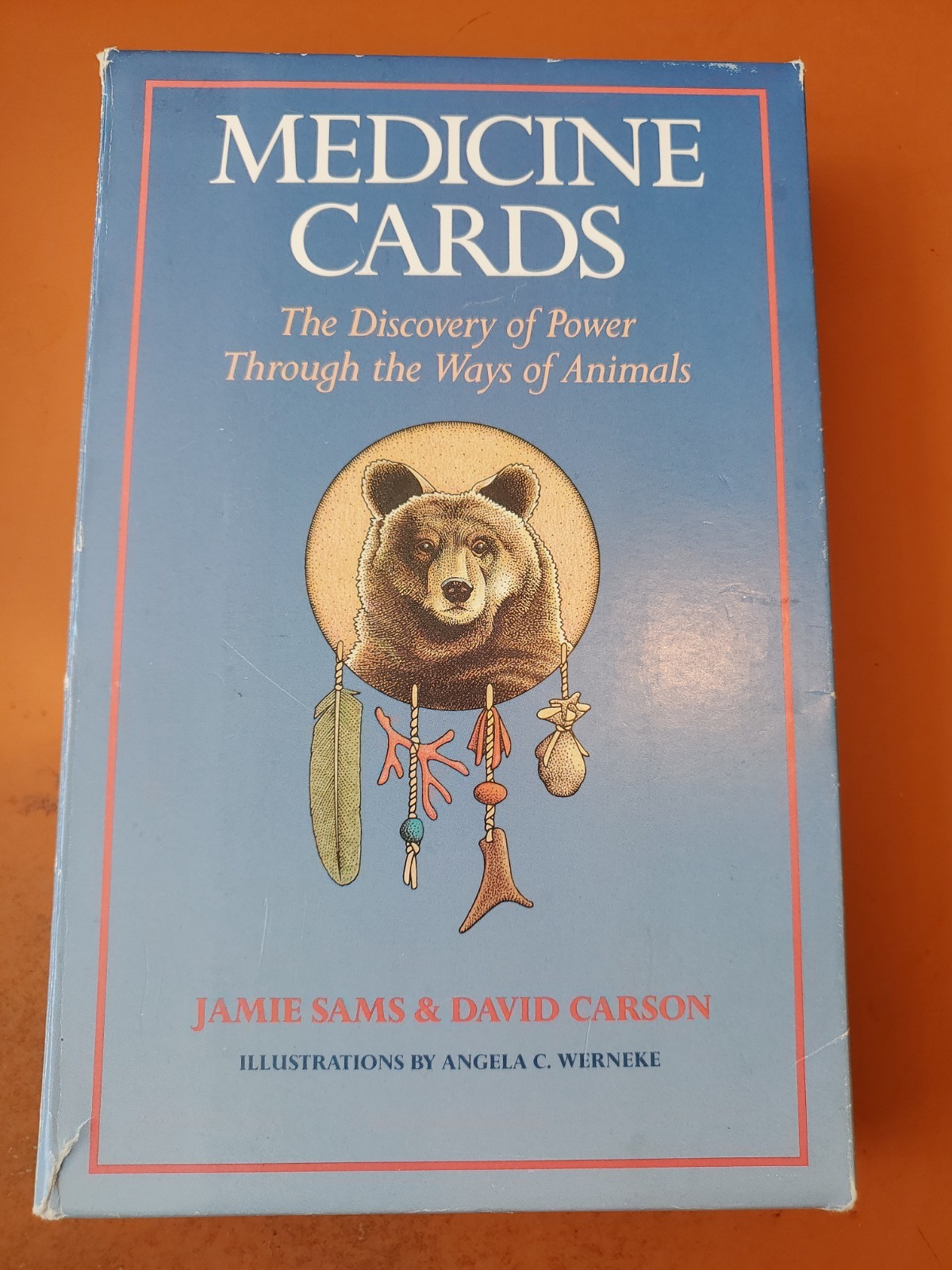 Medicine Cards Book & 54 Card Deck by David Carson and Jamie Sams – 1988