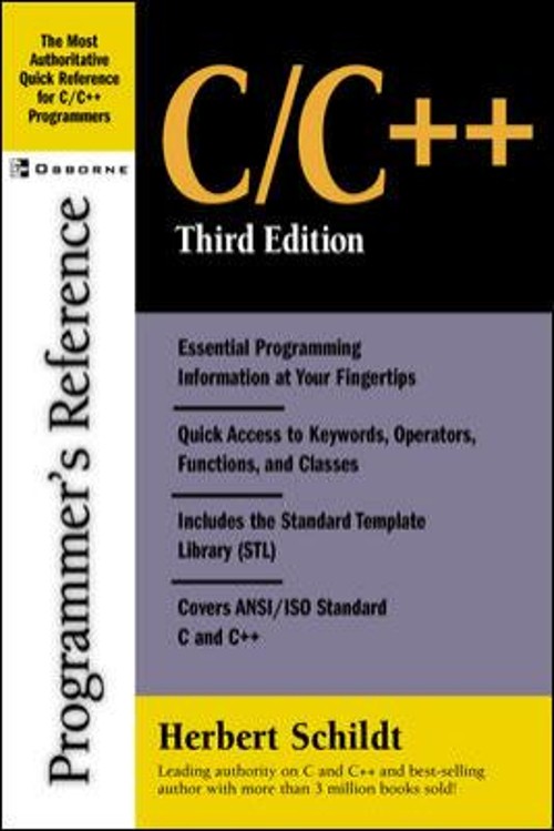 C/C++ Programmer’s Reference Paperback Herbert Schildt