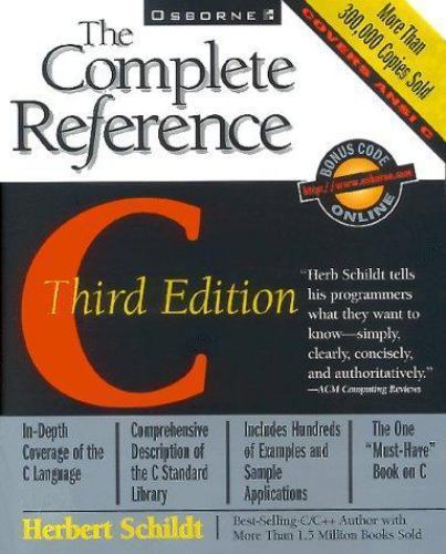 C the Complete Reference 3/E by Schildt, Herbert