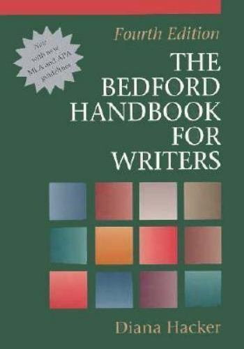 The Bedford Handbook for Writers: With M- hardcover, Diana Hacker, 9780312137038
