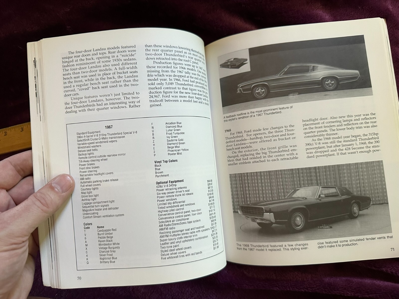 Illustrated Thunderbird Buyer’s Guide by McLaughlin, Paul
