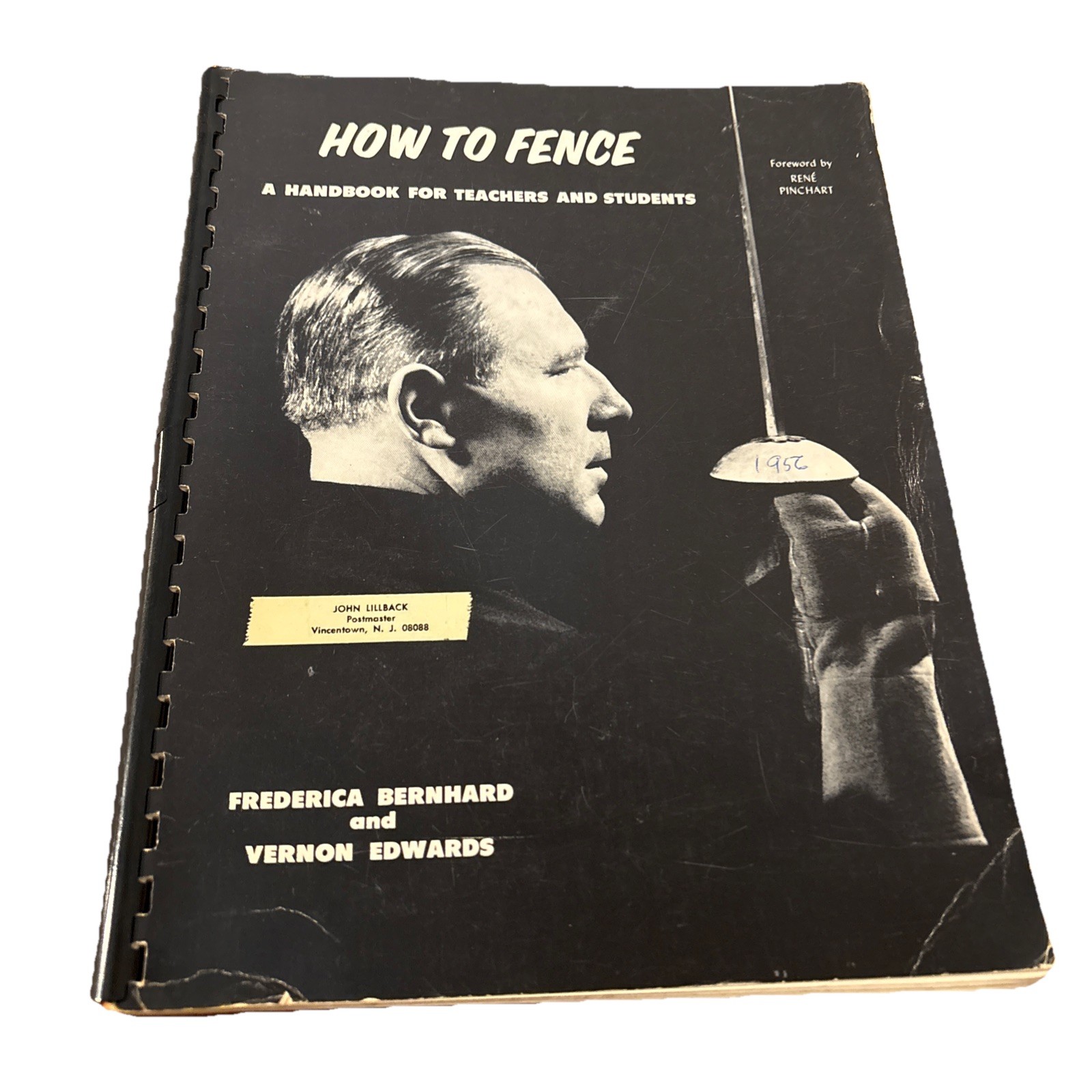 How To Fence Handbook For Teachers and Students 1956 Vintage Softcover L16