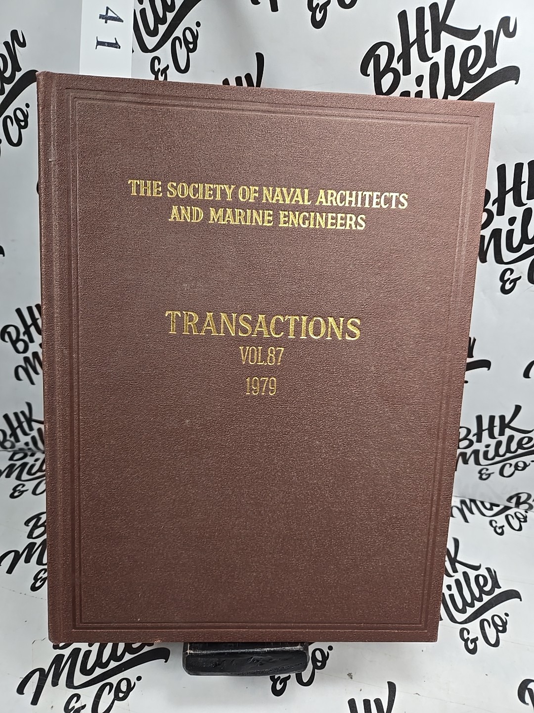 The Society of Naval Architects & Marine Engineers Transactions Vol 87