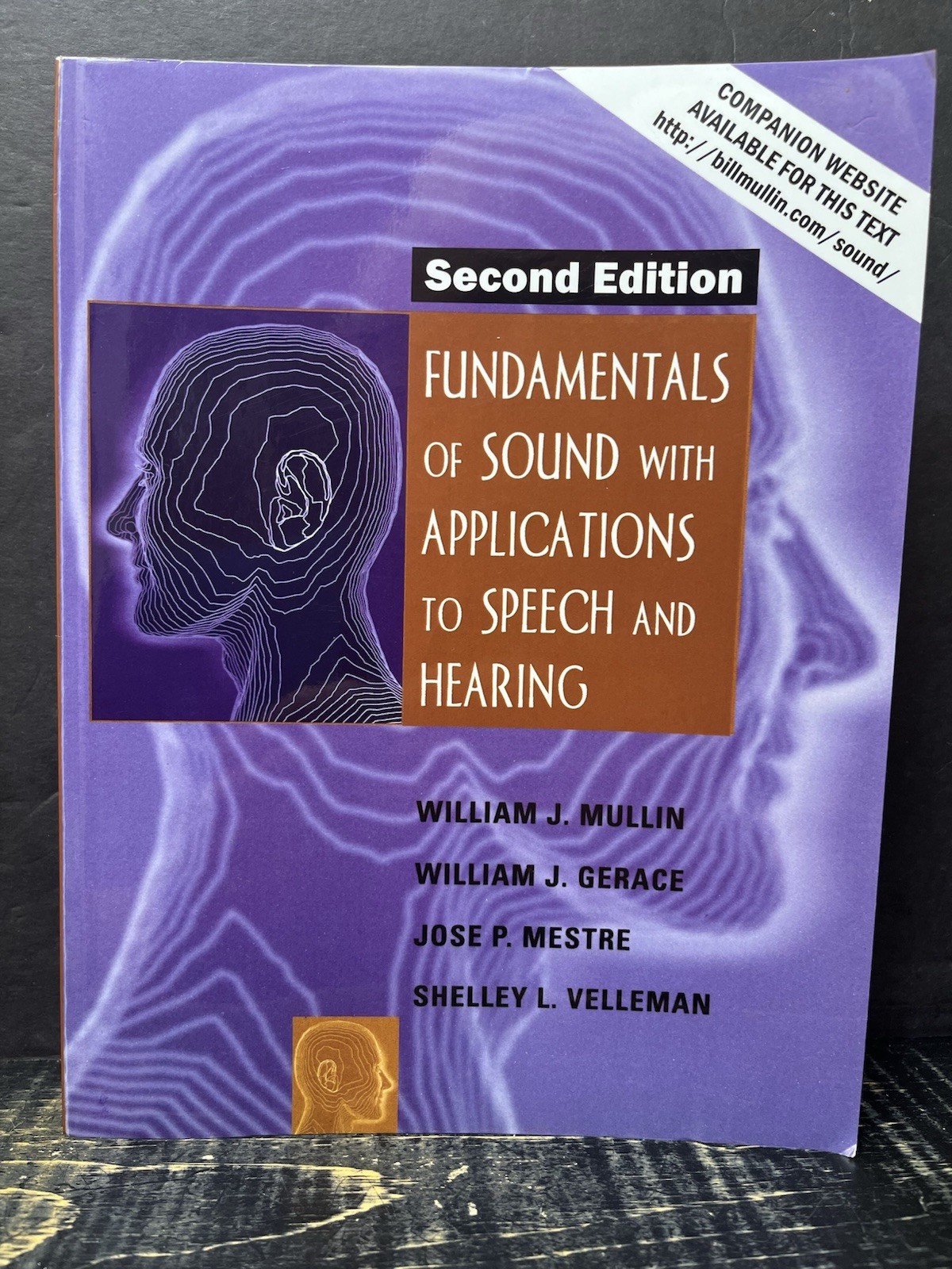 Fundamentals Sound with Applications Speech & Hearing 2016 2nd Ed Like New AA