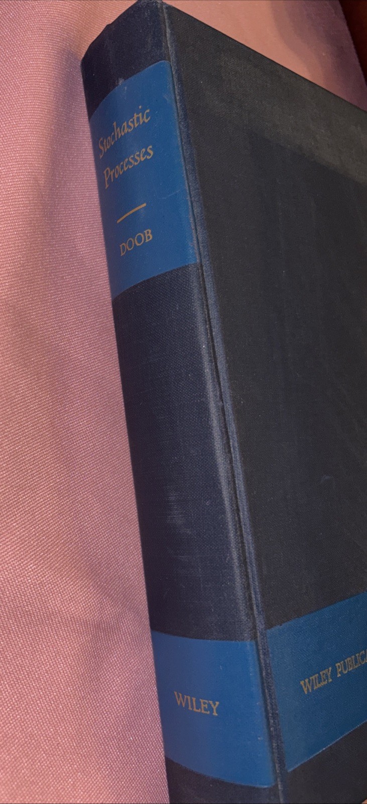 Stochastic Processes by Joseph Doob 1953 HC-John Wiley And Sons Inc. ￼