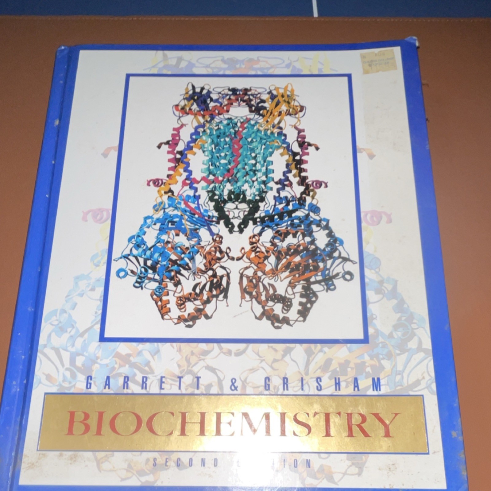 Biochemistry Second Edition Garrett & Grisham Saunders Hardcover Sunburst Series
