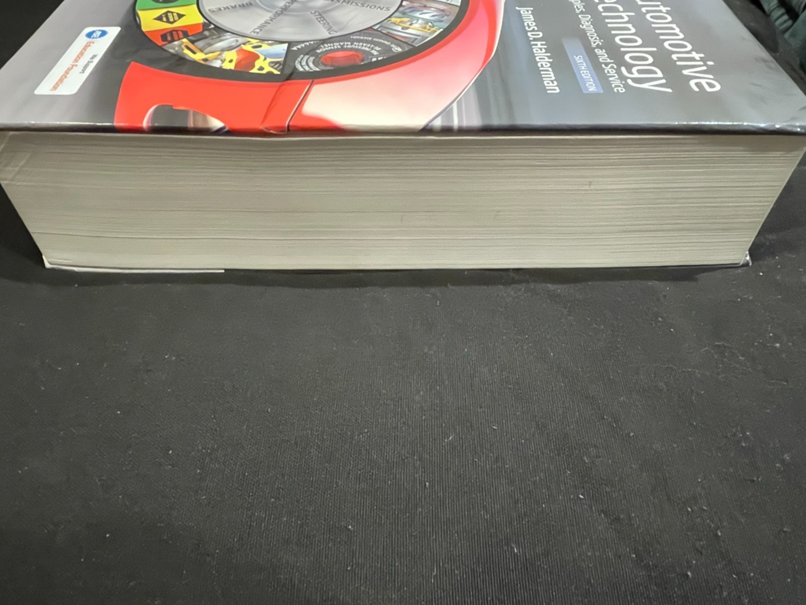 Automotive Technology: Principles, – Hardcover, by Halderman James 6th Ed