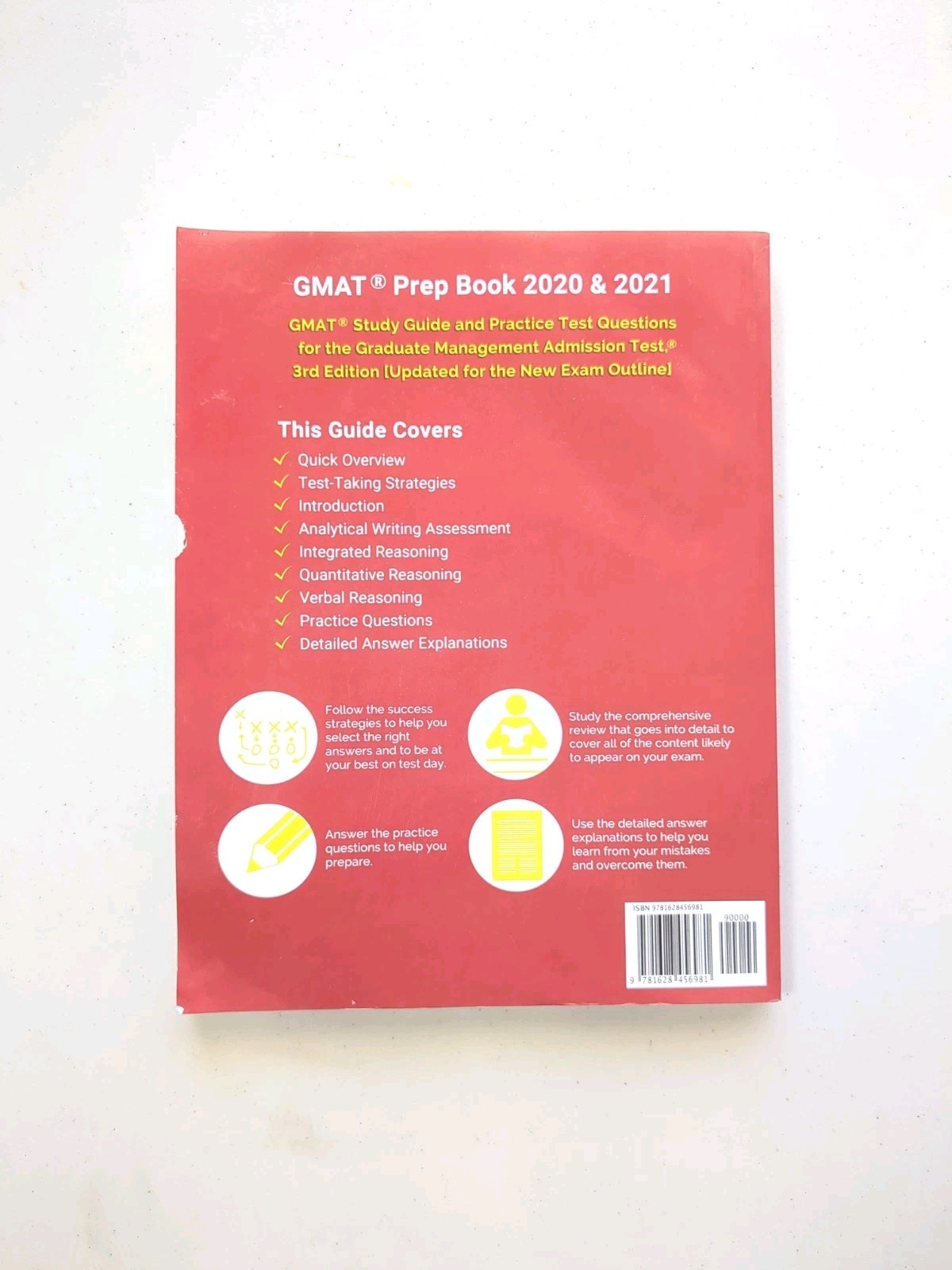 GMAT Prep Book 2020 and 2021: GMAT Study- Test Prep Books, 1628456981, paperback