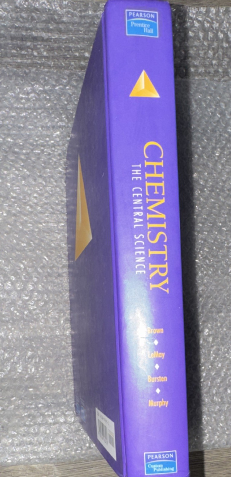 Pearson Chemistry: The Central Science Hardcover Brown LeMay Bursten 2000