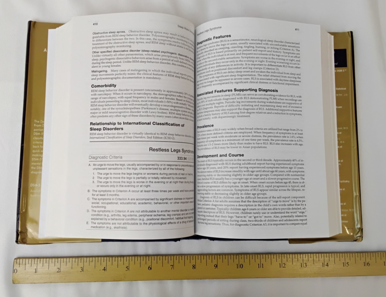Diagnostic & Statistical Manual of Mental Disorders DSM-5 5th Edition HC #B1005