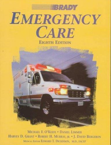 Brady Emergency Care – Paperback By OKeefe, Michael F – VERY GOOD