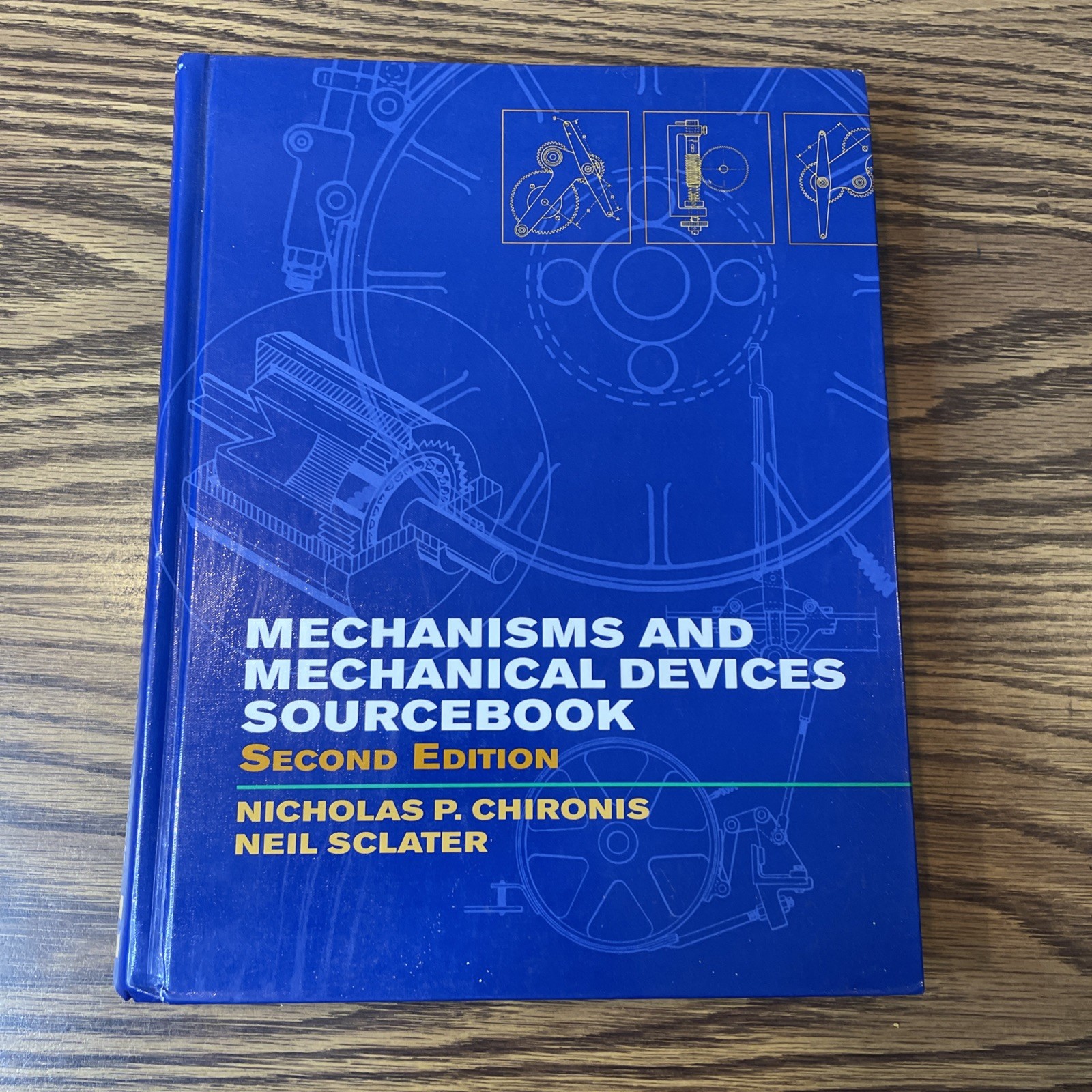 Mechanisms and Mechanical Devices Sourcebook Nicholas P. Chironis HC Book 2nd Ed