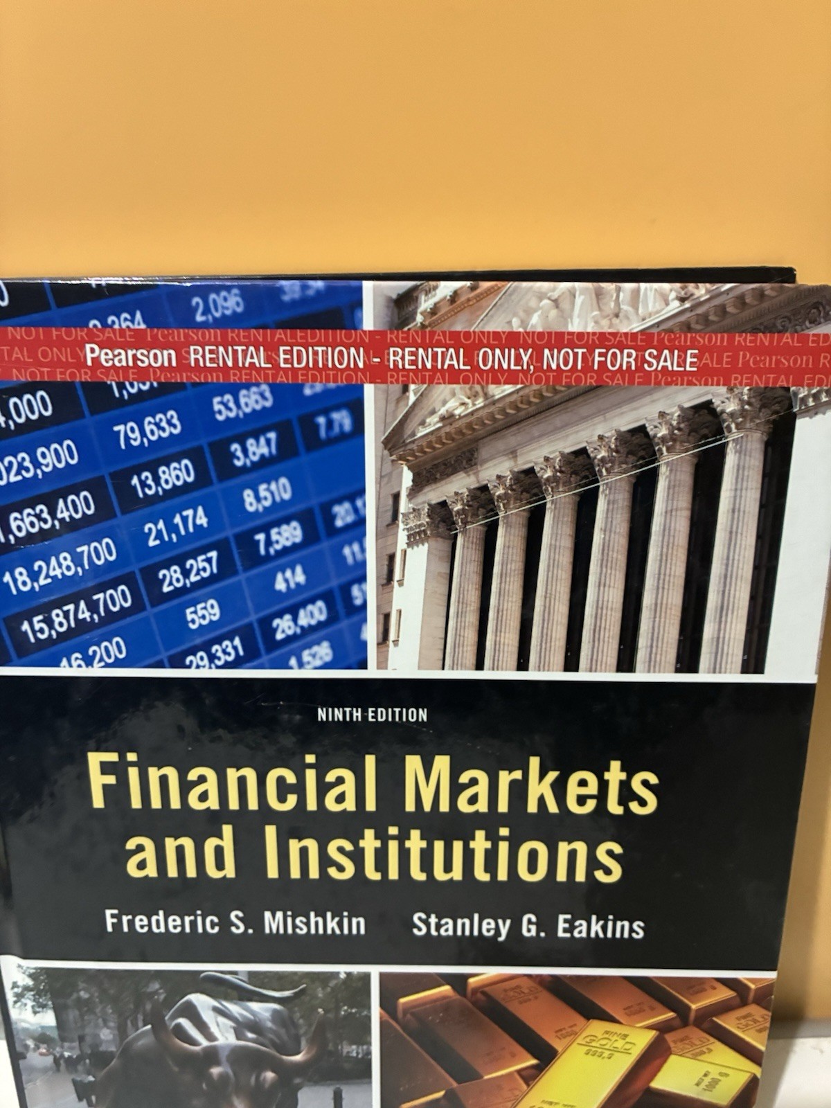 Financial Markets and Institutions 9th Ed – Hardcover – Frederic S. Mishkin – VG