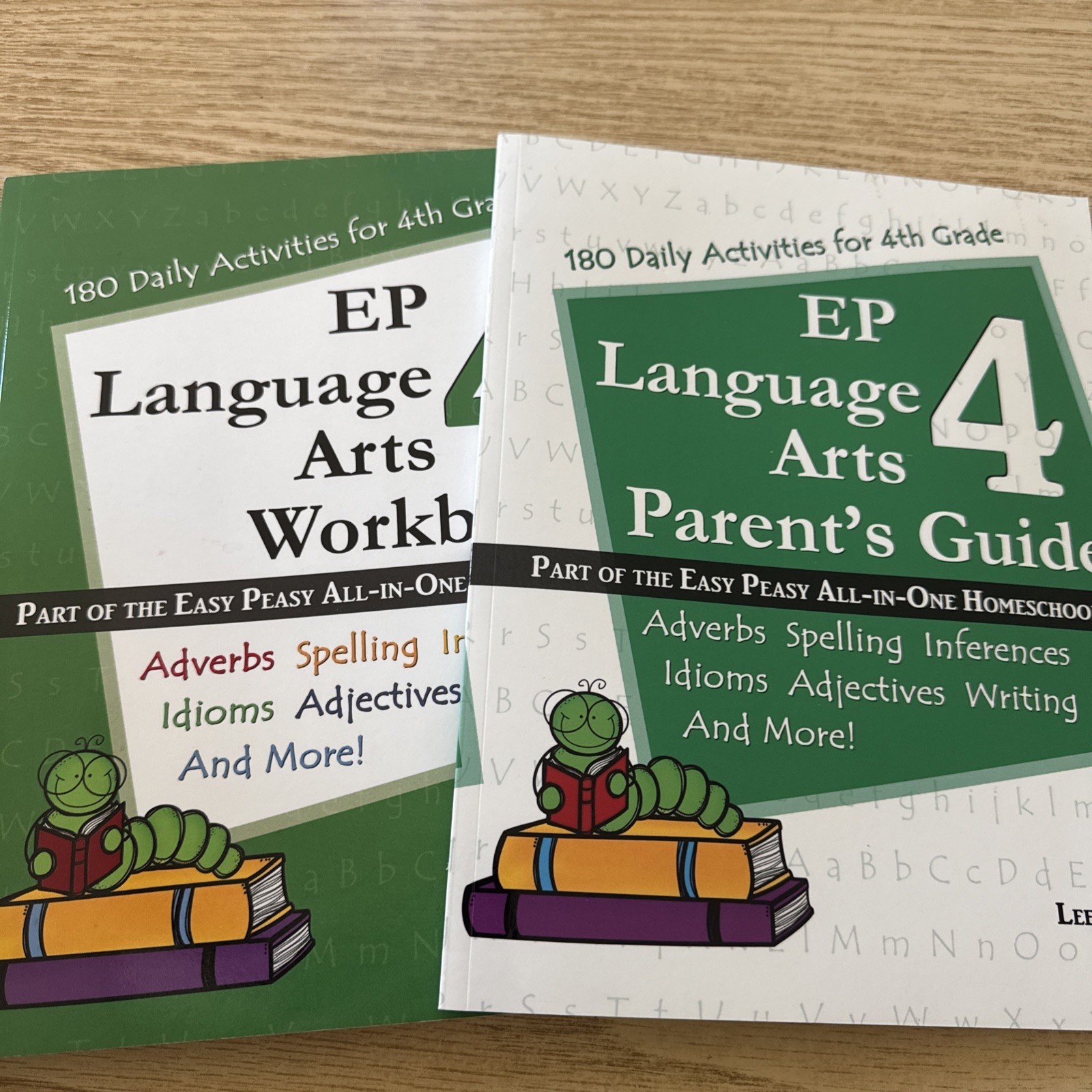 Ep Language Arts Ser.: EP Language Arts 4 Parent’s Guide And Workbook: Part Of..