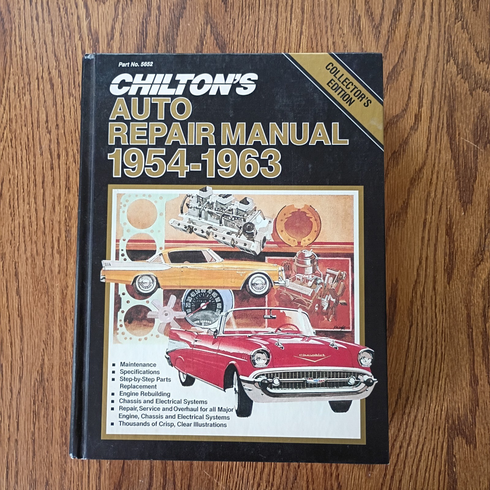 Chilton’s Auto Repair Manual 1954-1963 Collector’s Edition Hardcover (1971)