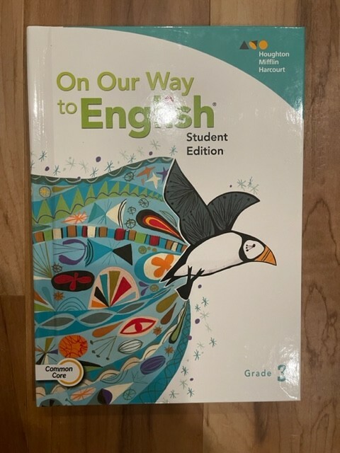 On Our Way to English : NEW Student Edition Grade 3, Rigby, HMH, homeschool, ELL