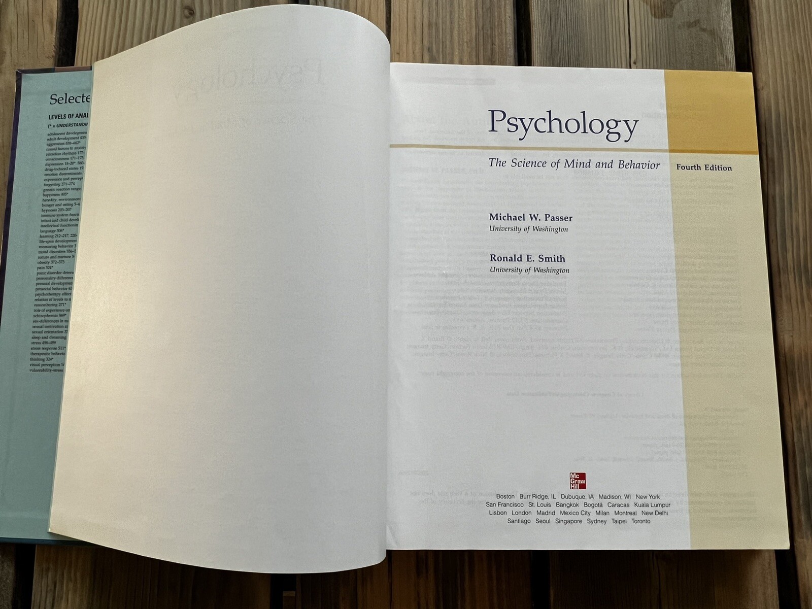 Psychology: The Science of Mind and Behavior 4th Edition