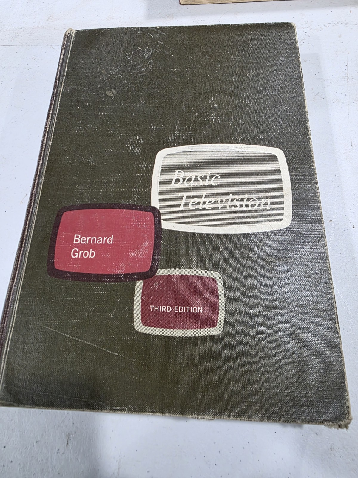 Basic Television 3rd Edition by Bernard Grob Hardcover McGraw-Hill 1964