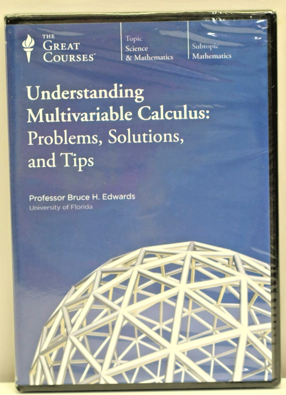 Great Courses DVD Understanding Multivariable Calculus Problems Solutions & Tips