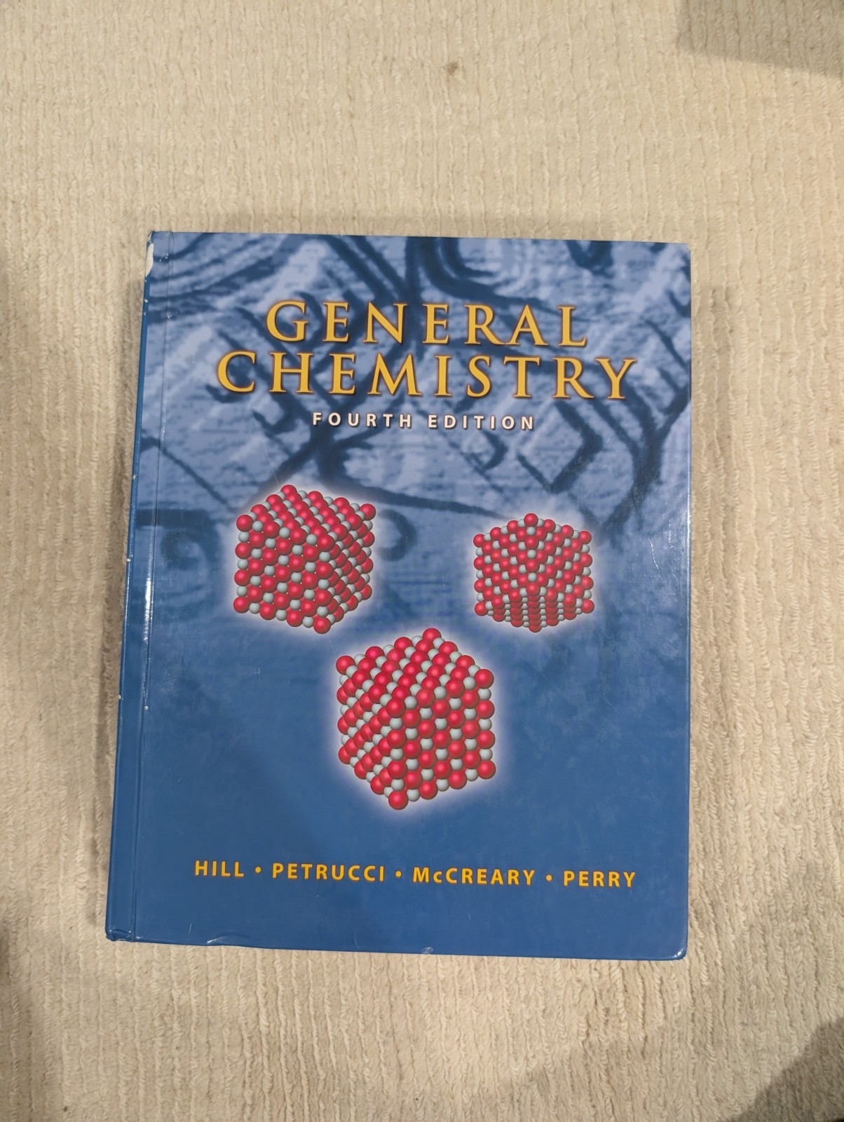General Chemistry (4th Edition) – Hardcover By Hill, John W –