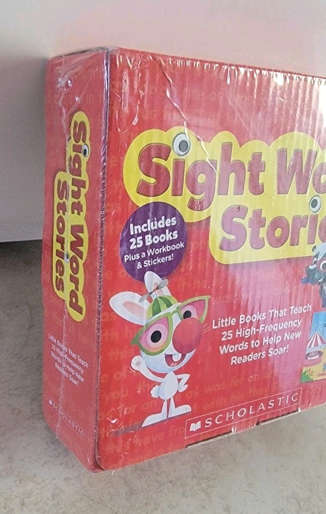 Scholastic Sight Word Stories: Guided Reading Level A, 25 Books