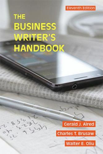 The Business Writer’s Handbook