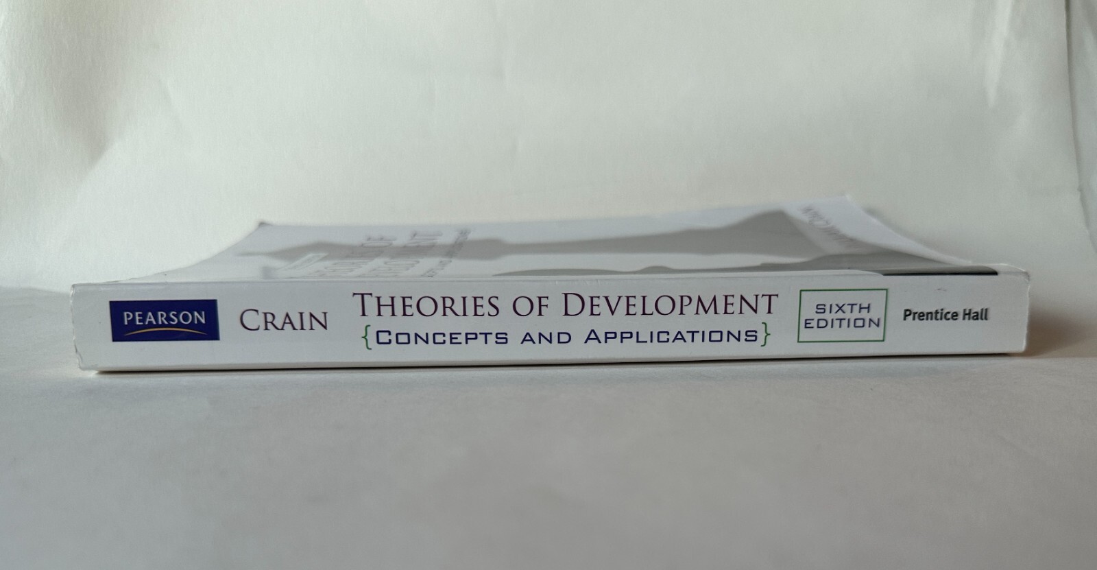 THEORIES OF DEVELOPMENT: Concepts and Applications William Crain 2011 Paperback