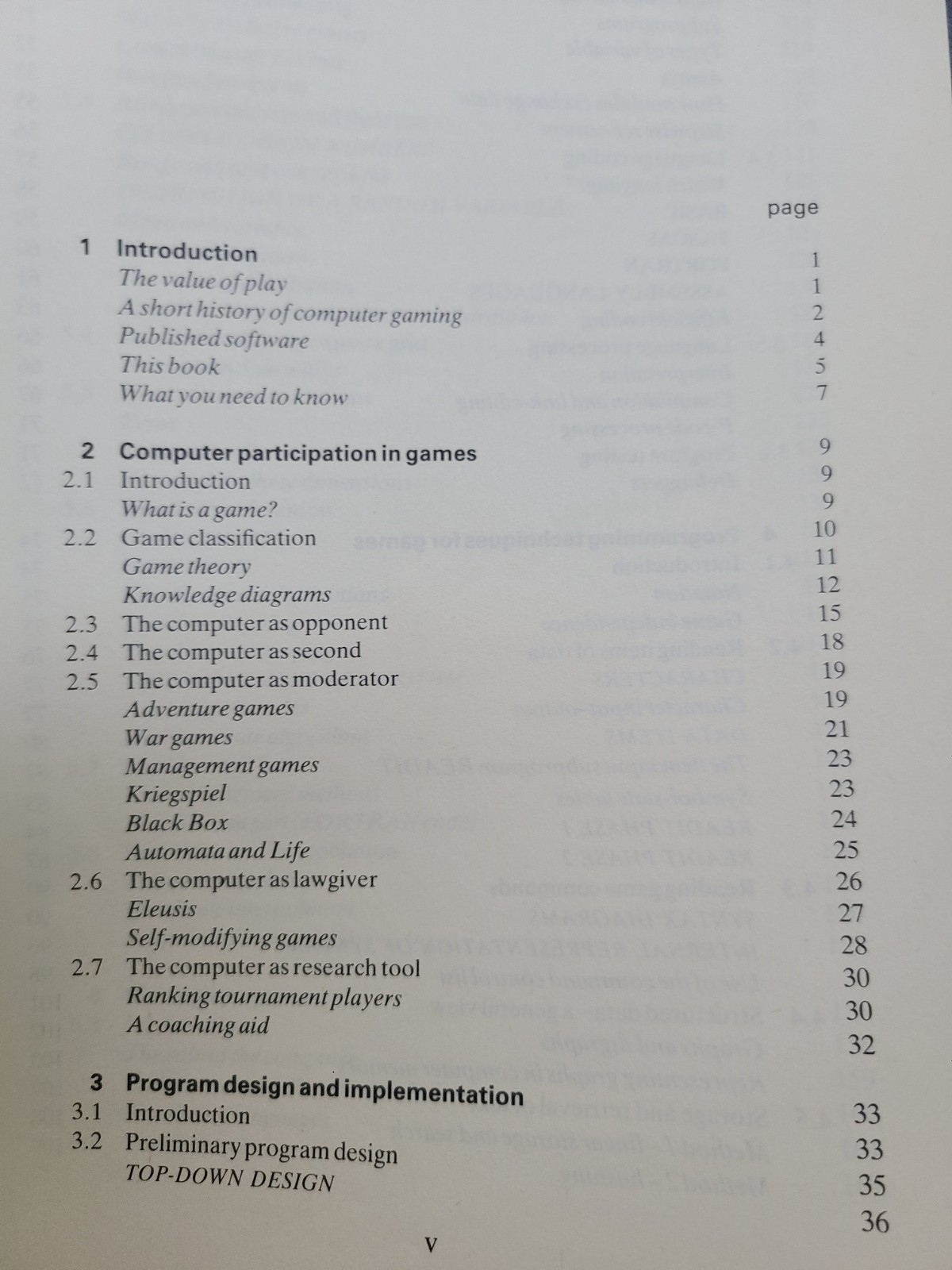 Games Programming – Eric Solomon – Cambridge University Press 1984