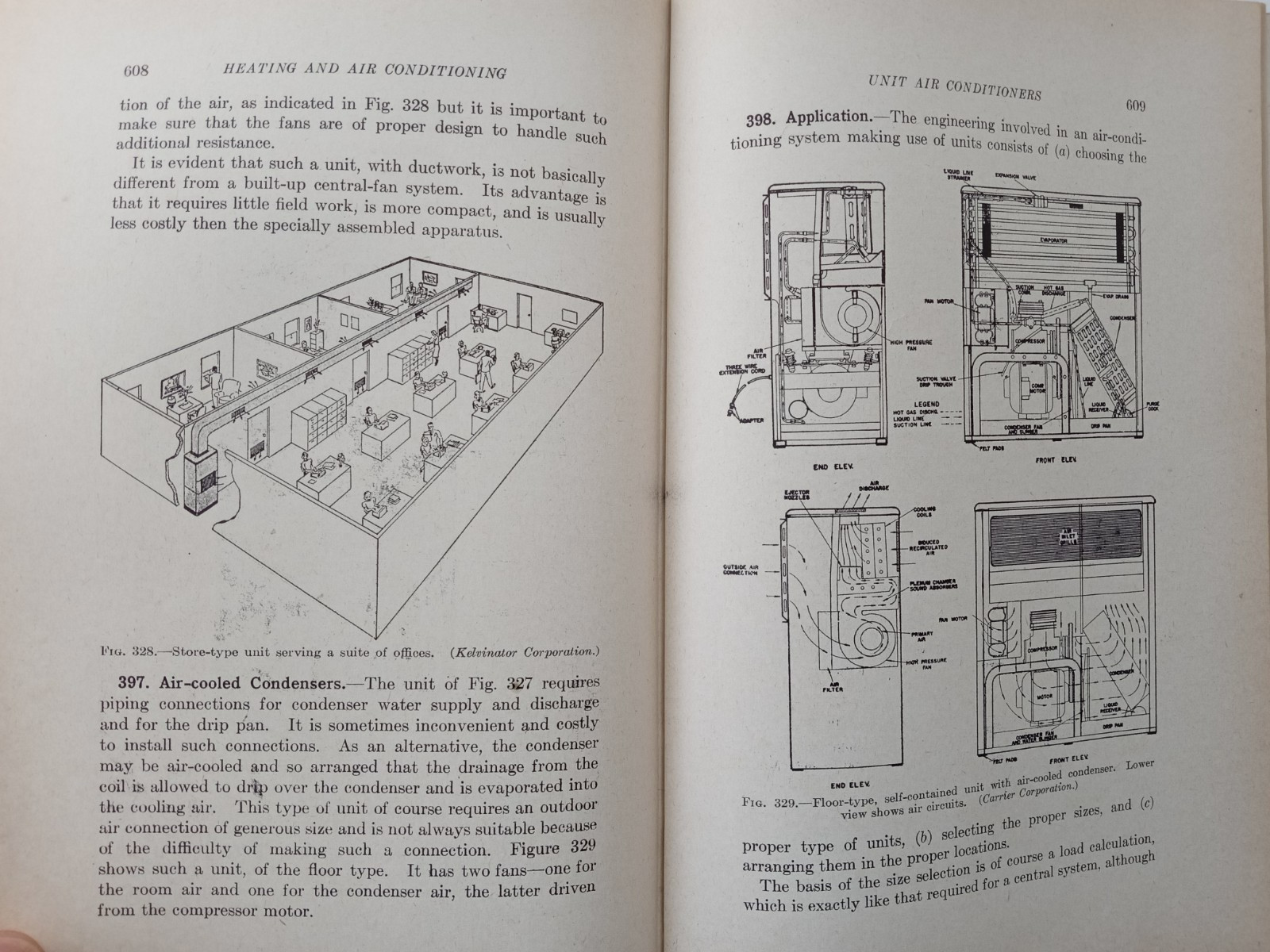 Heating and Air Conditioning by John Alan James Walker & John James HC Book 1956